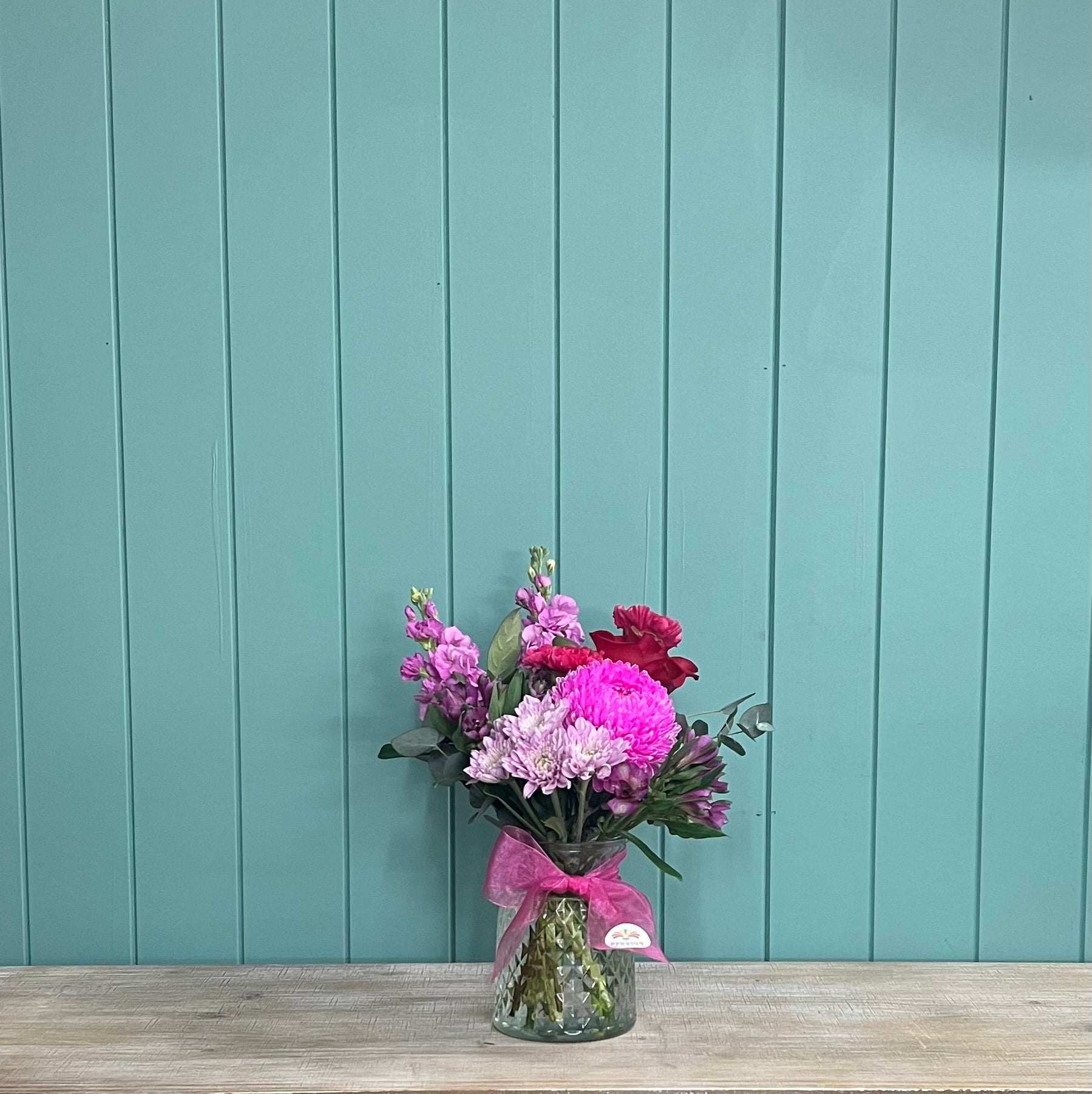 Heide - Posy in Keepsake Vase