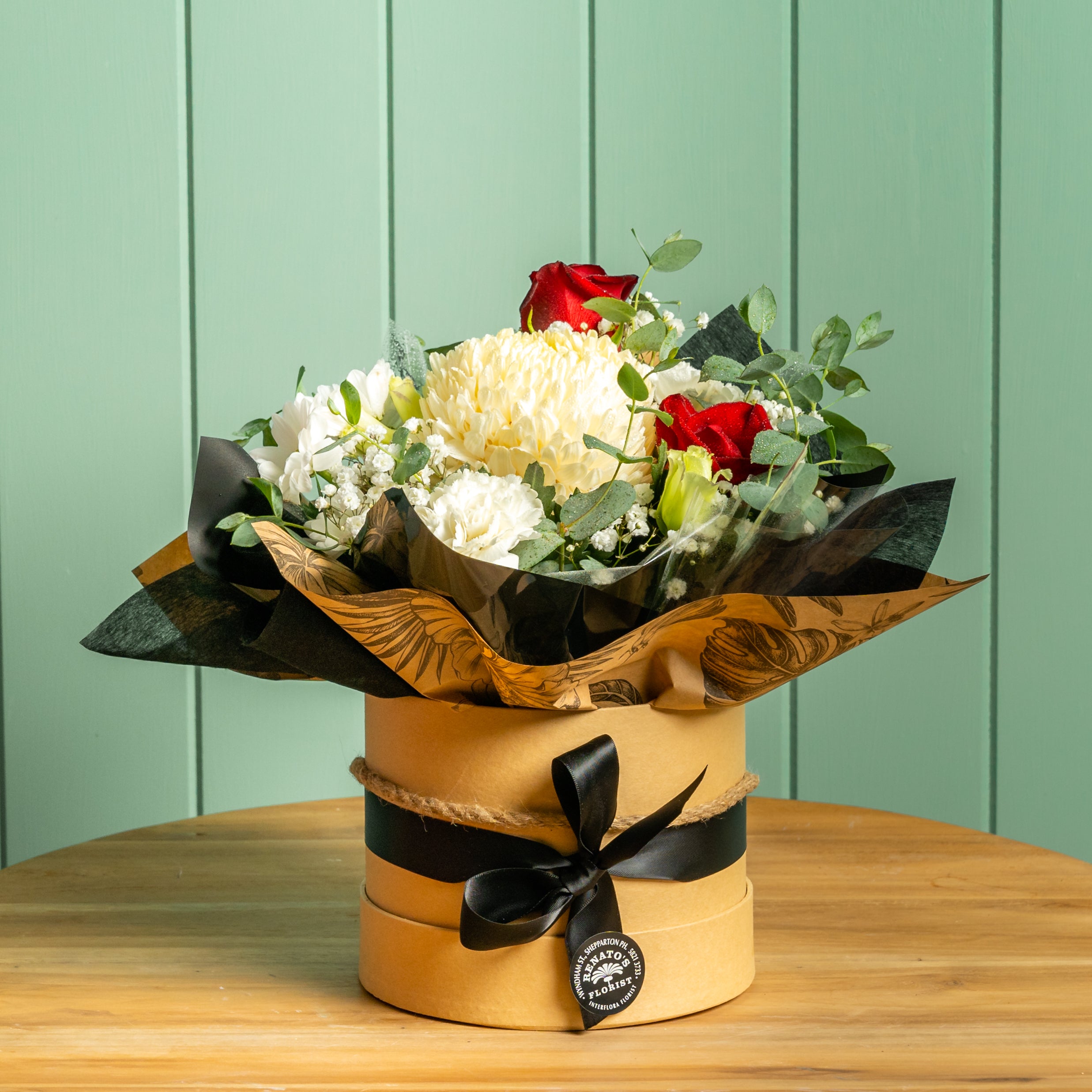 Juliet - Small Hat Box Arrangement