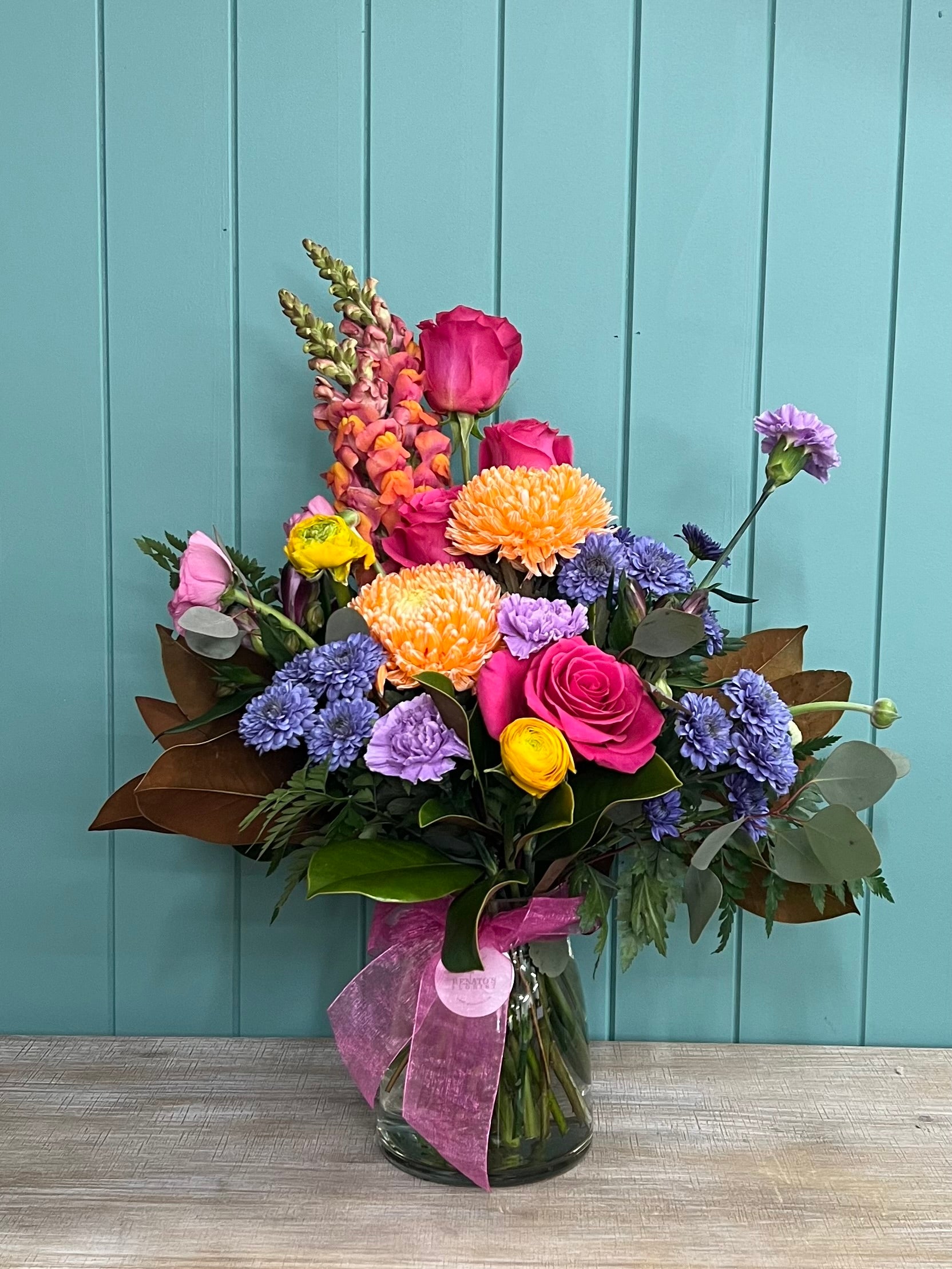 Bright Vase Arrangement