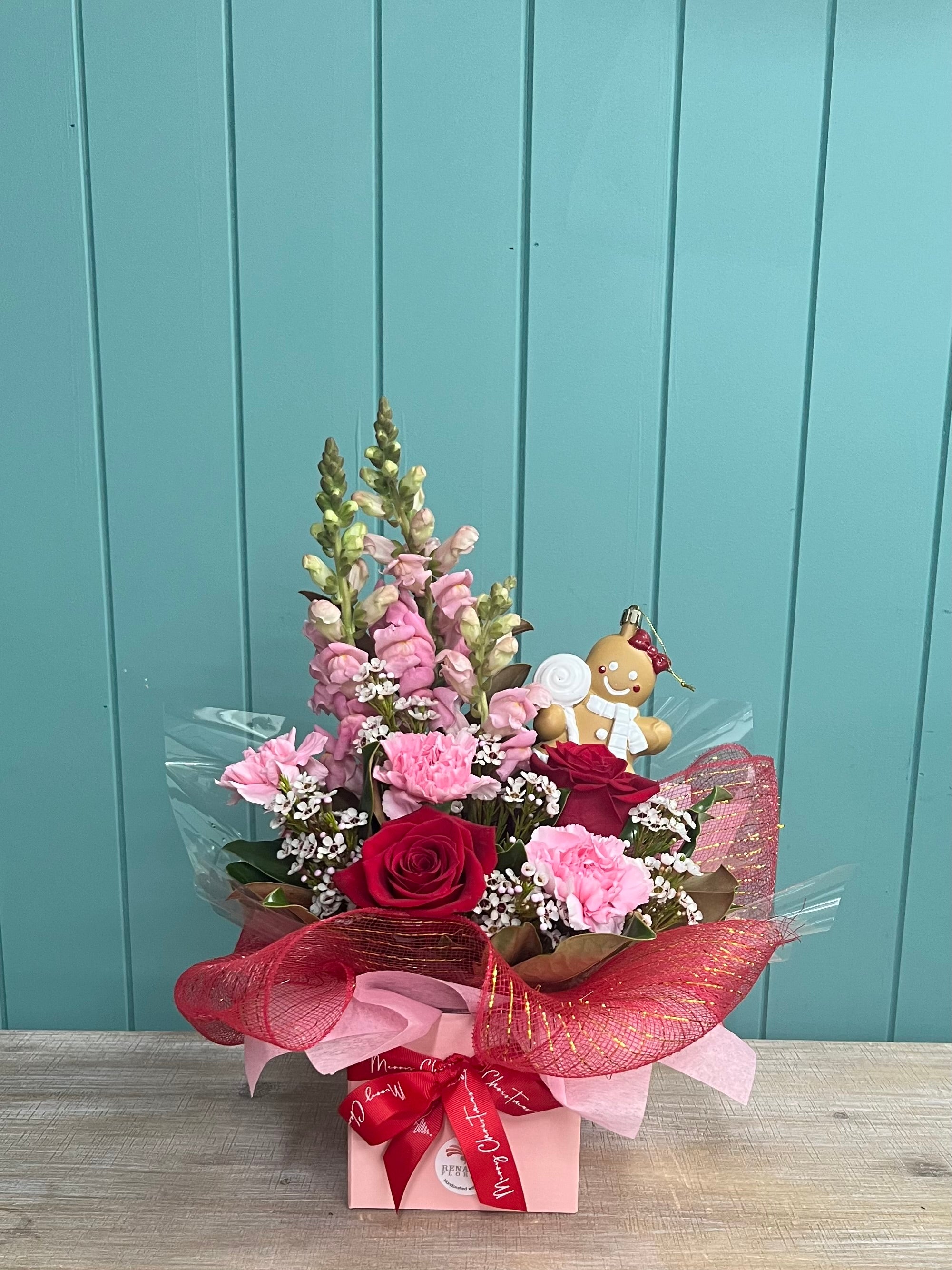 Mrs Claus Box Arrangement