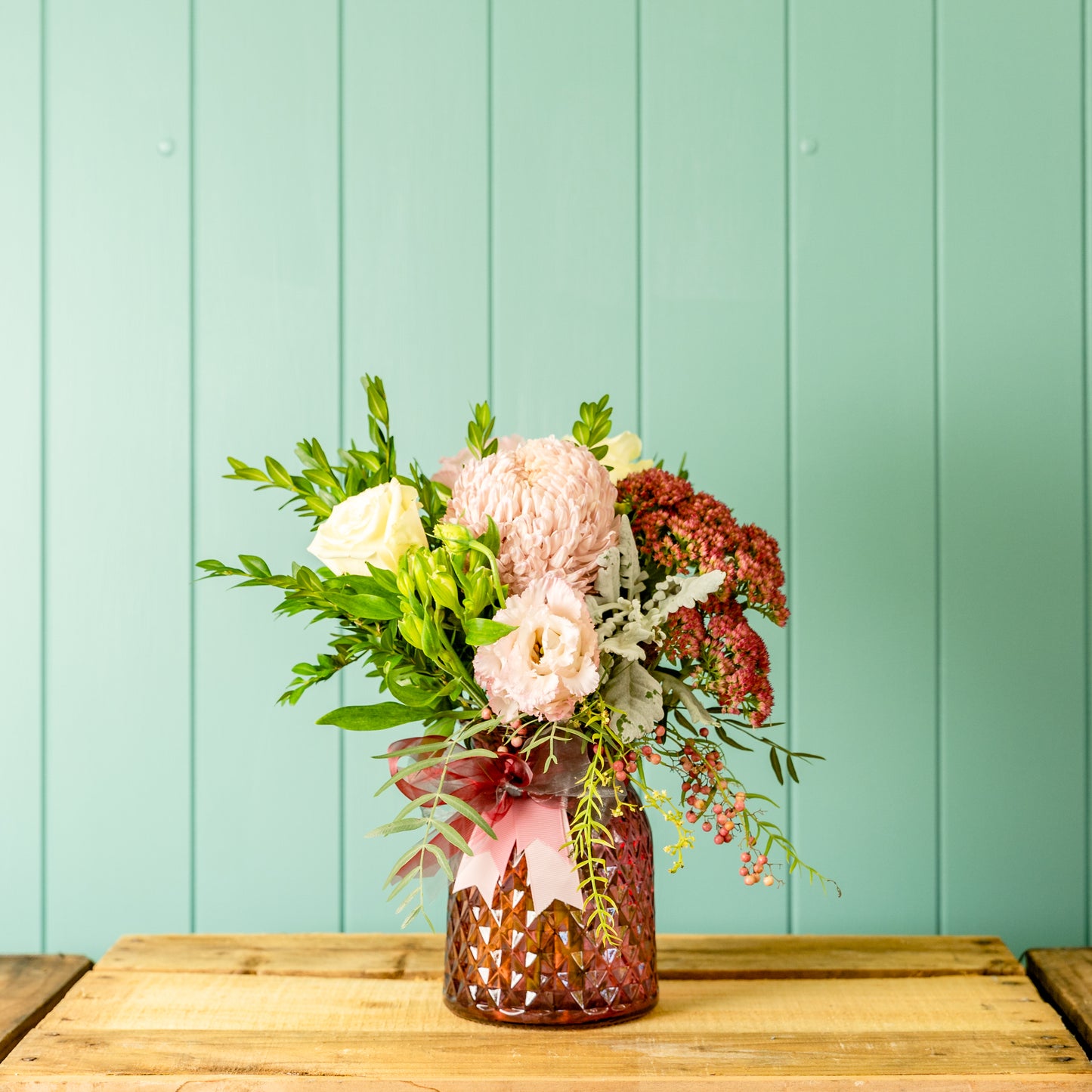 Heide - Posy in Vase